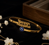 Evil Eye Couple Name Bracelet