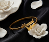 Custom Butterfly Name Bracelet