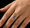 Evil Eye Couple Ring